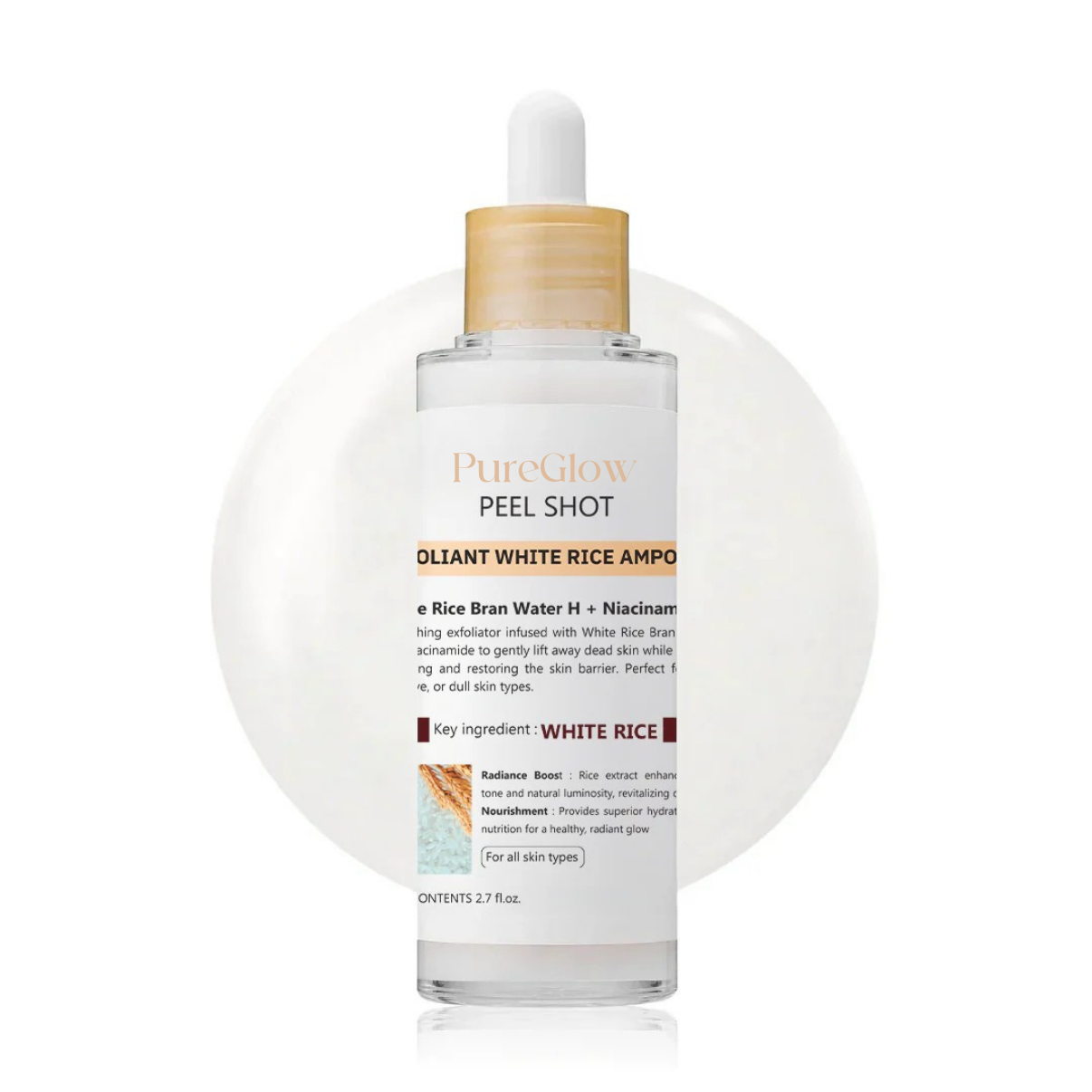 White Rice Peel Shot Ampoule™